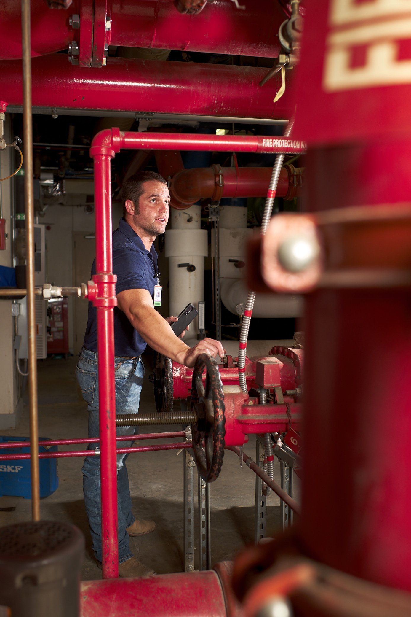 Fire protection system service