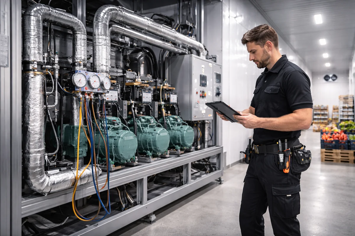 Commercial refrigeration technician